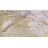 Vypalovaná organza_oranžové květy