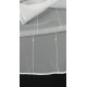 Záclona s proužky  výška 1, 80m - metráž